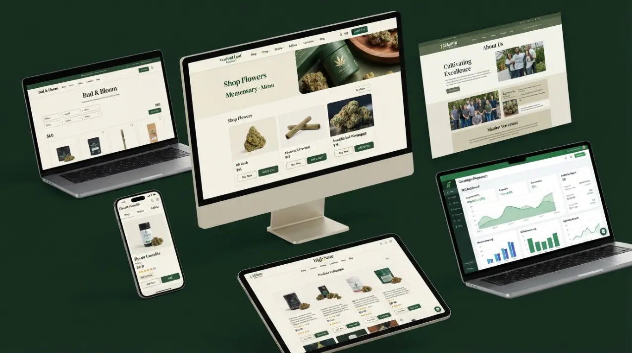 Cannabis website search visibility