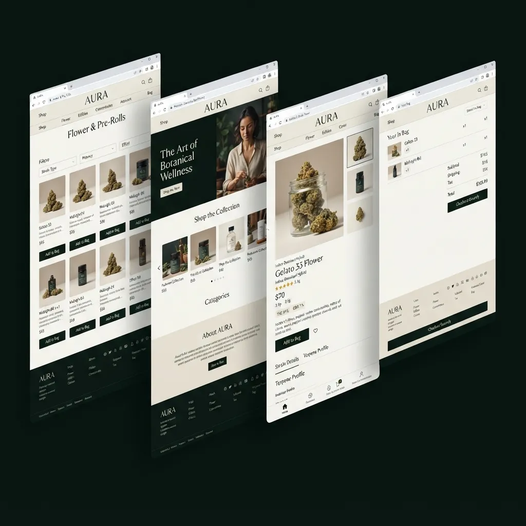 Cannabis Ecommerce Web Design